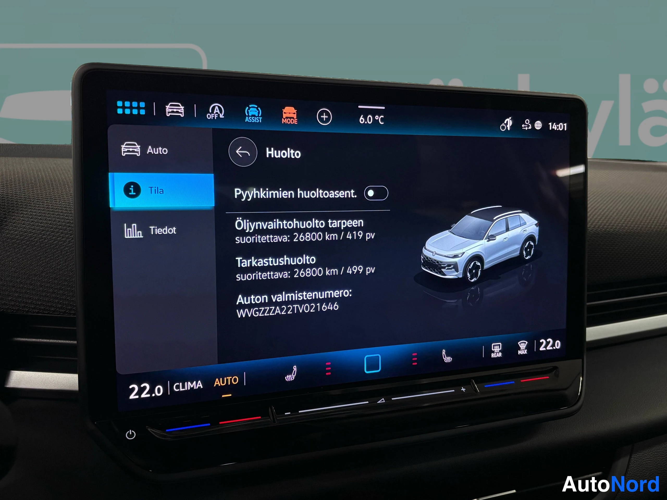Punainen Volkswagen T-Roc 2026, yksityiskohta, kuva 36