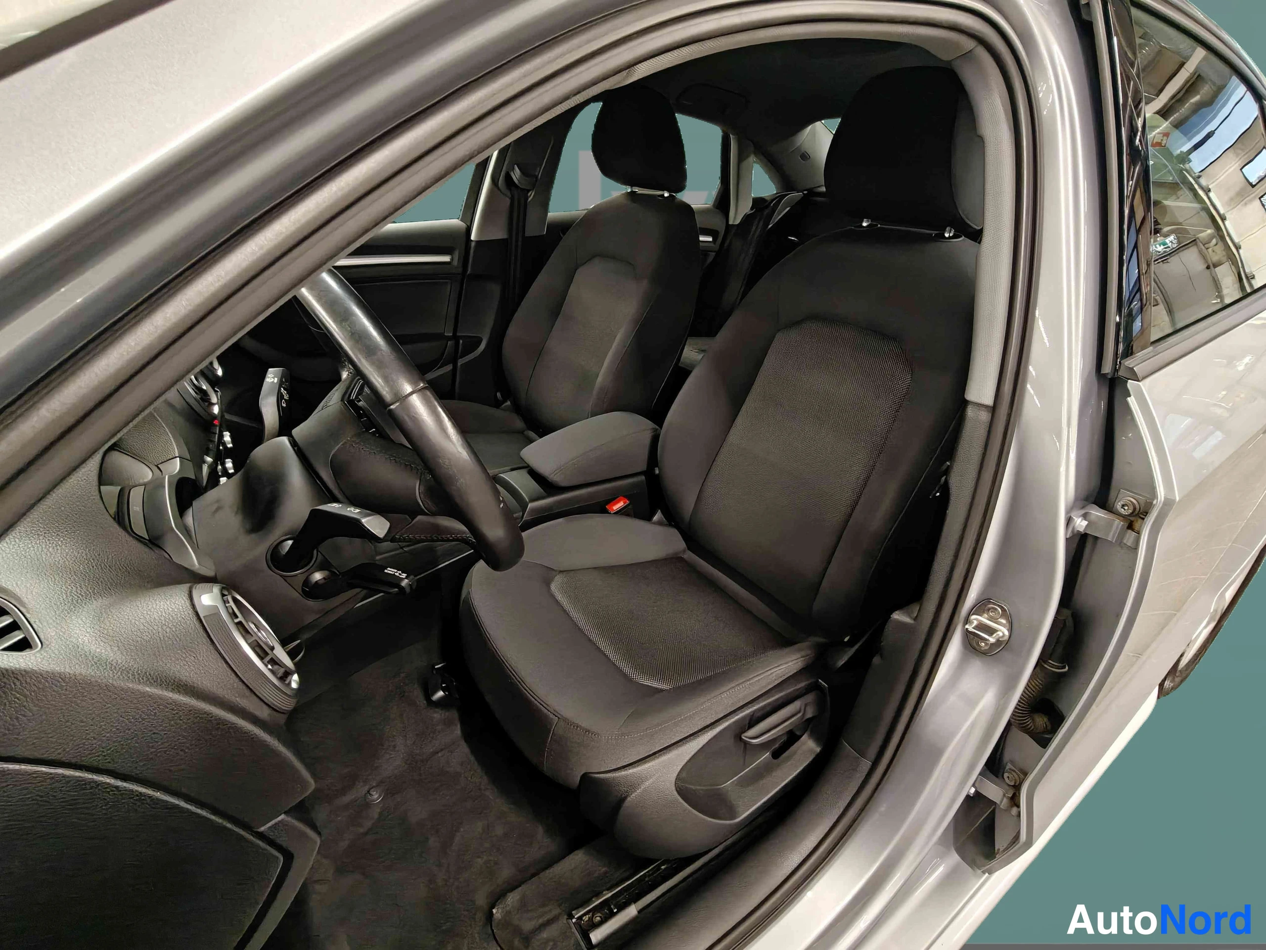 Silver Audi A3 2017, front seats, photo 22