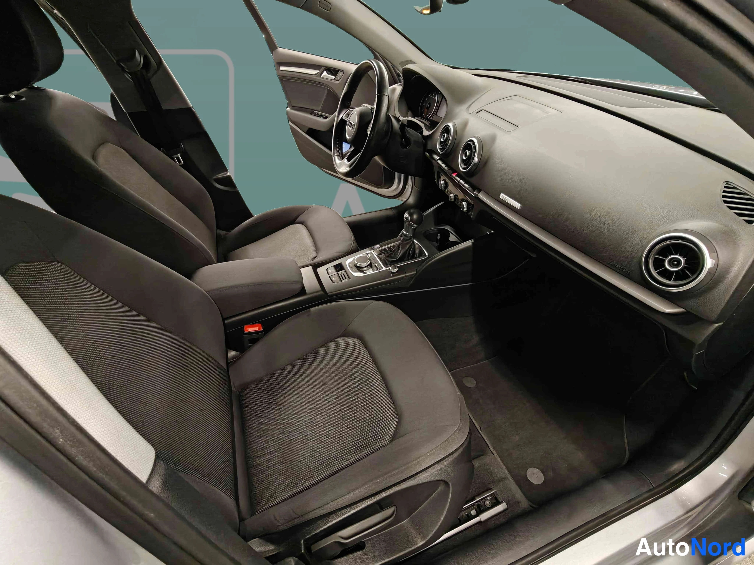 Silver Audi A3 2017, cockpit, photo 20