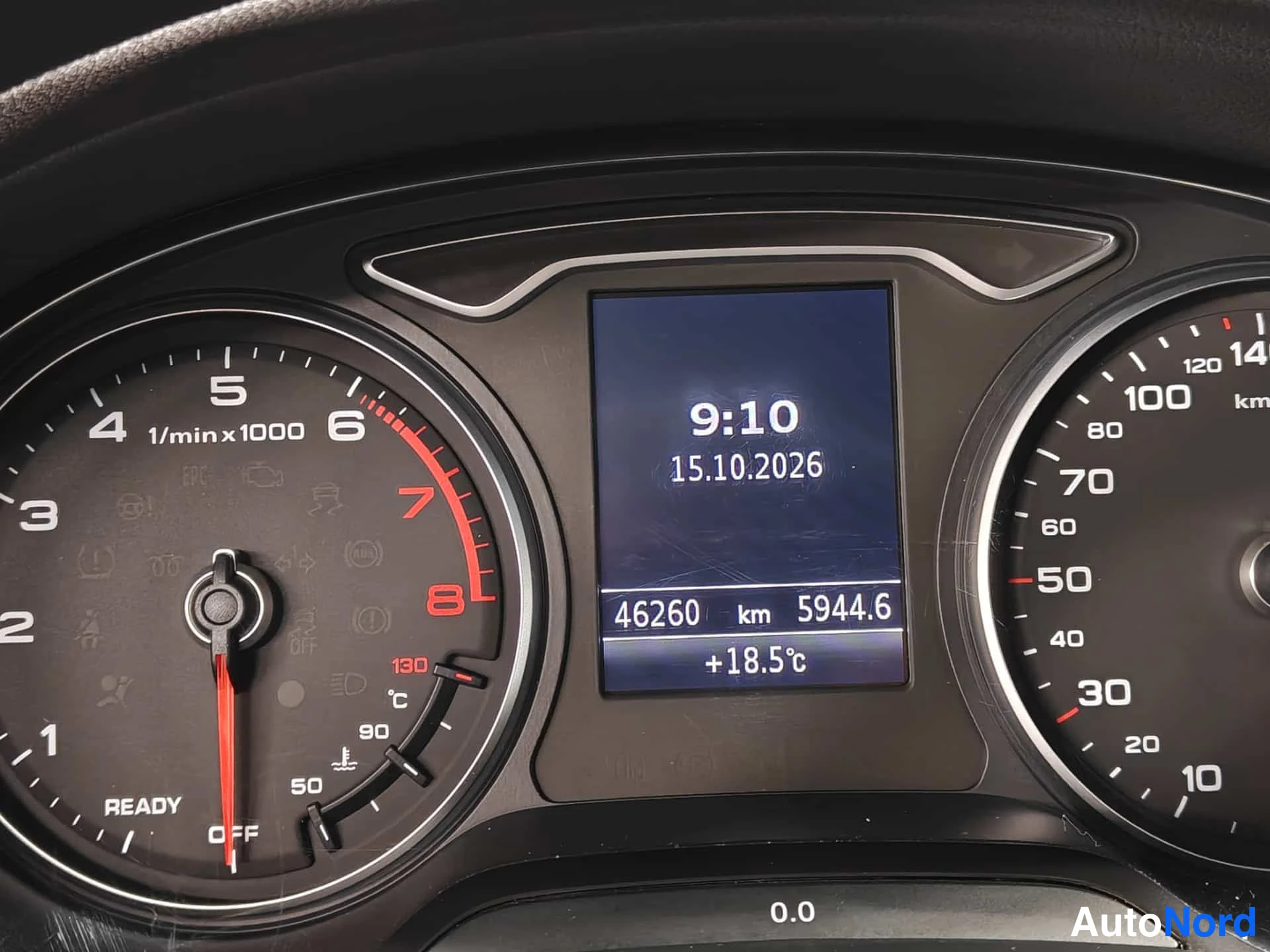 Silver Audi A3 2017, detail, photo 27