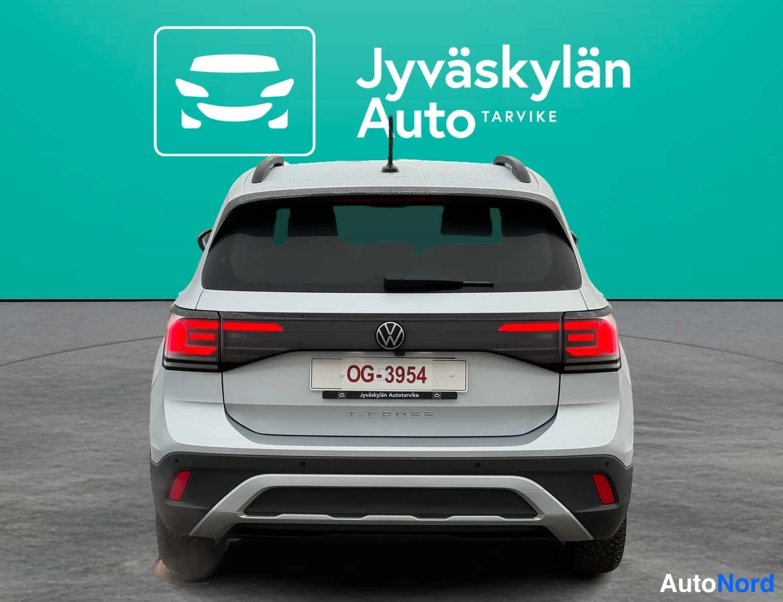 Harmaa Volkswagen T-Cross 2026, takaa, kuva 6