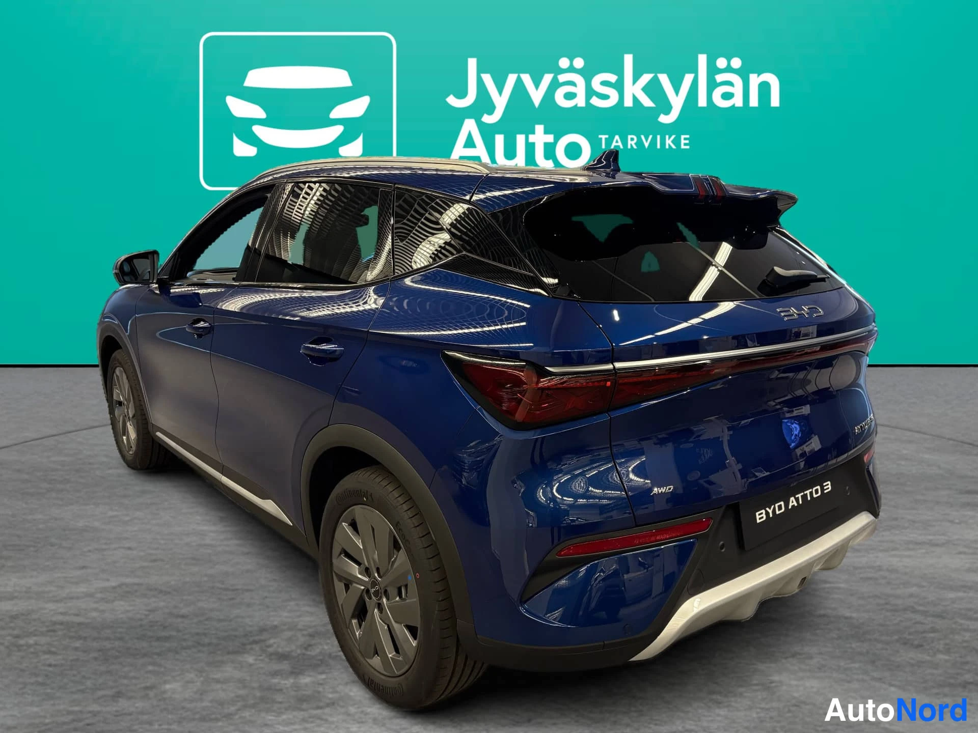 Sininen BYD Atto 3 2026, takaviisto, kuva 4