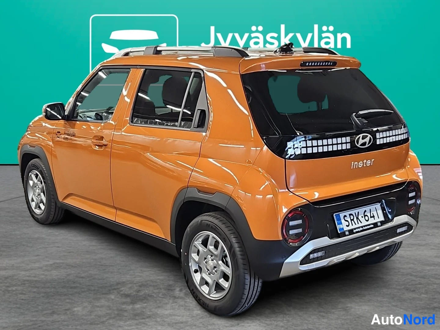 Oranssi Hyundai Inster 2026, takaviisto, kuva 8