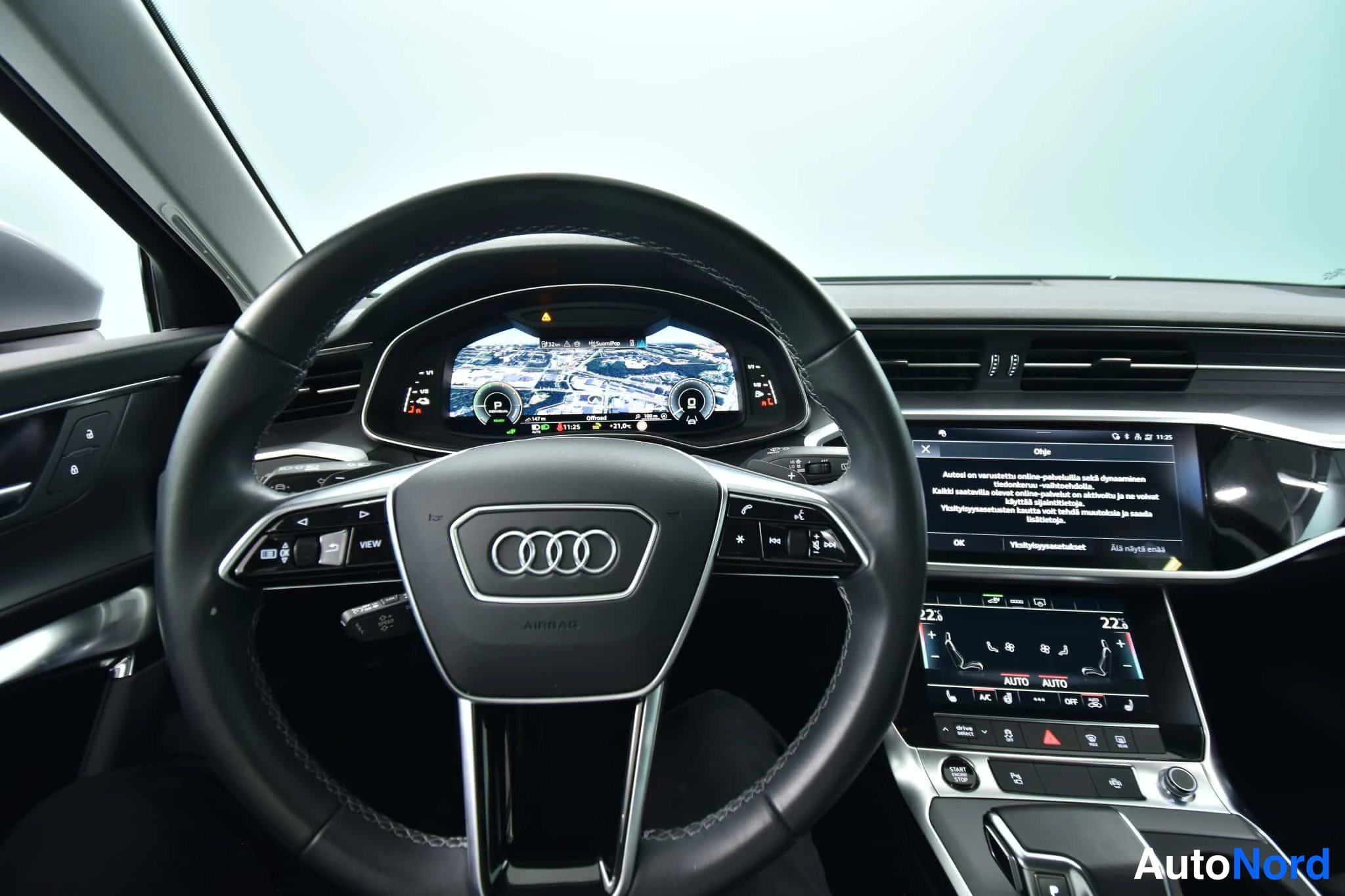 Hopea Audi A6 Avant 2024, ohjaamo, kuva 24