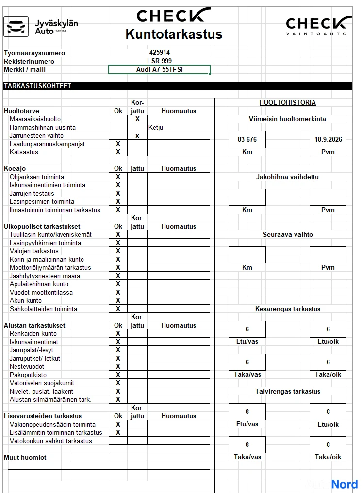 Harmaa Audi A7 2021, asiakirja, kuva 26