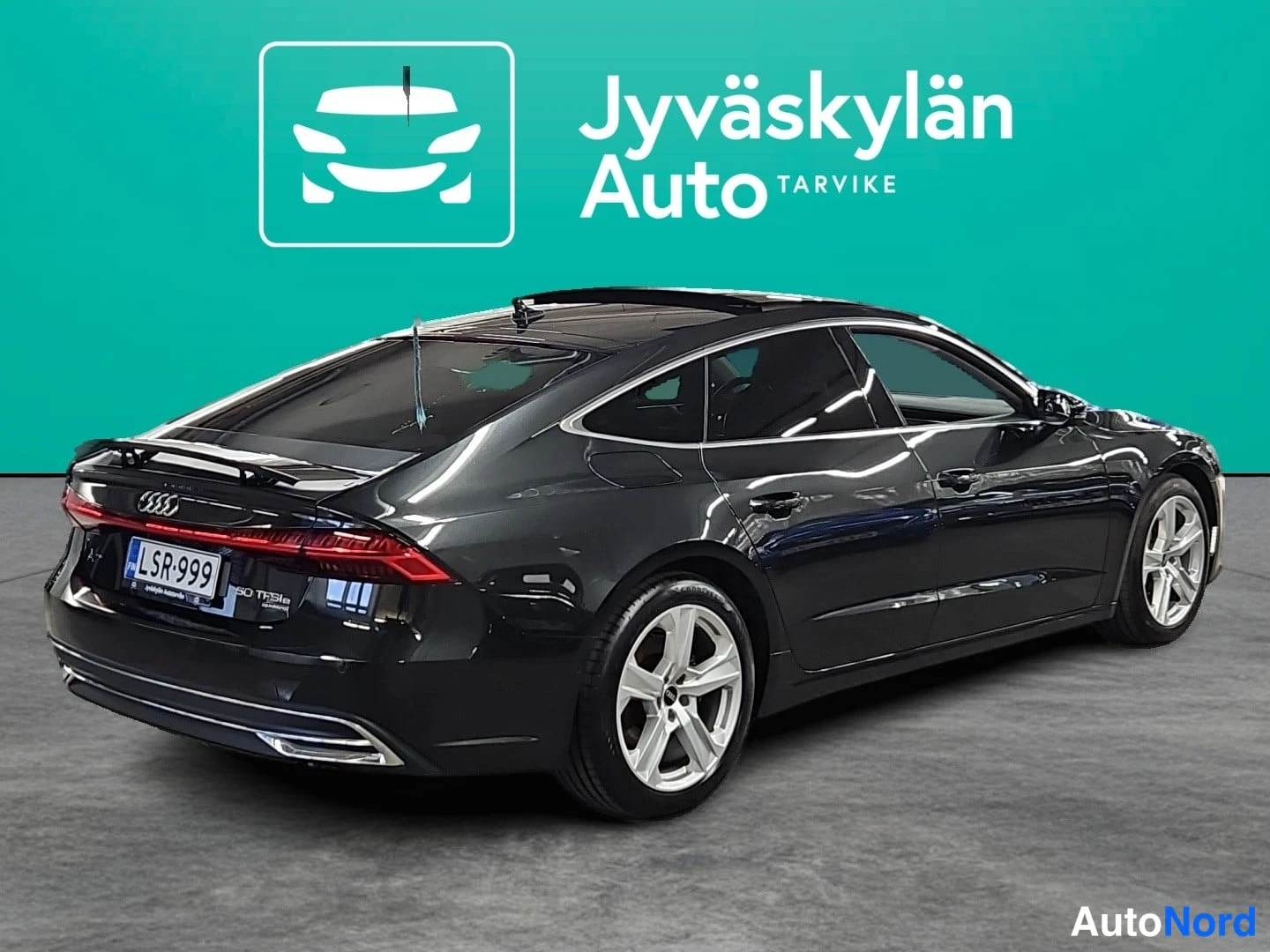 Harmaa Audi A7 2021, takaviisto, kuva 5