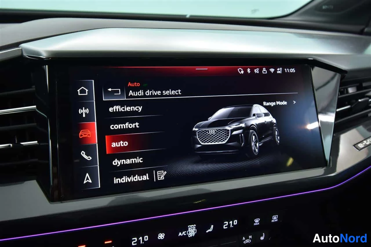 Sininen Audi Q4 e-tron 2024, yksityiskohta, kuva 32