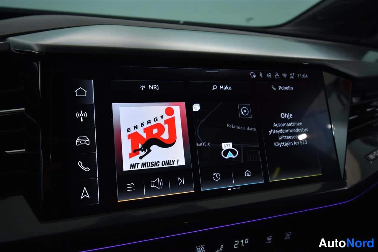 Sininen Audi Q4 e-tron 2024, yksityiskohta, kuva 28