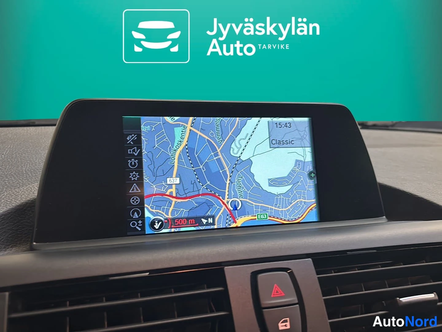 Musta BMW 116i 2014, yksityiskohta, kuva 18