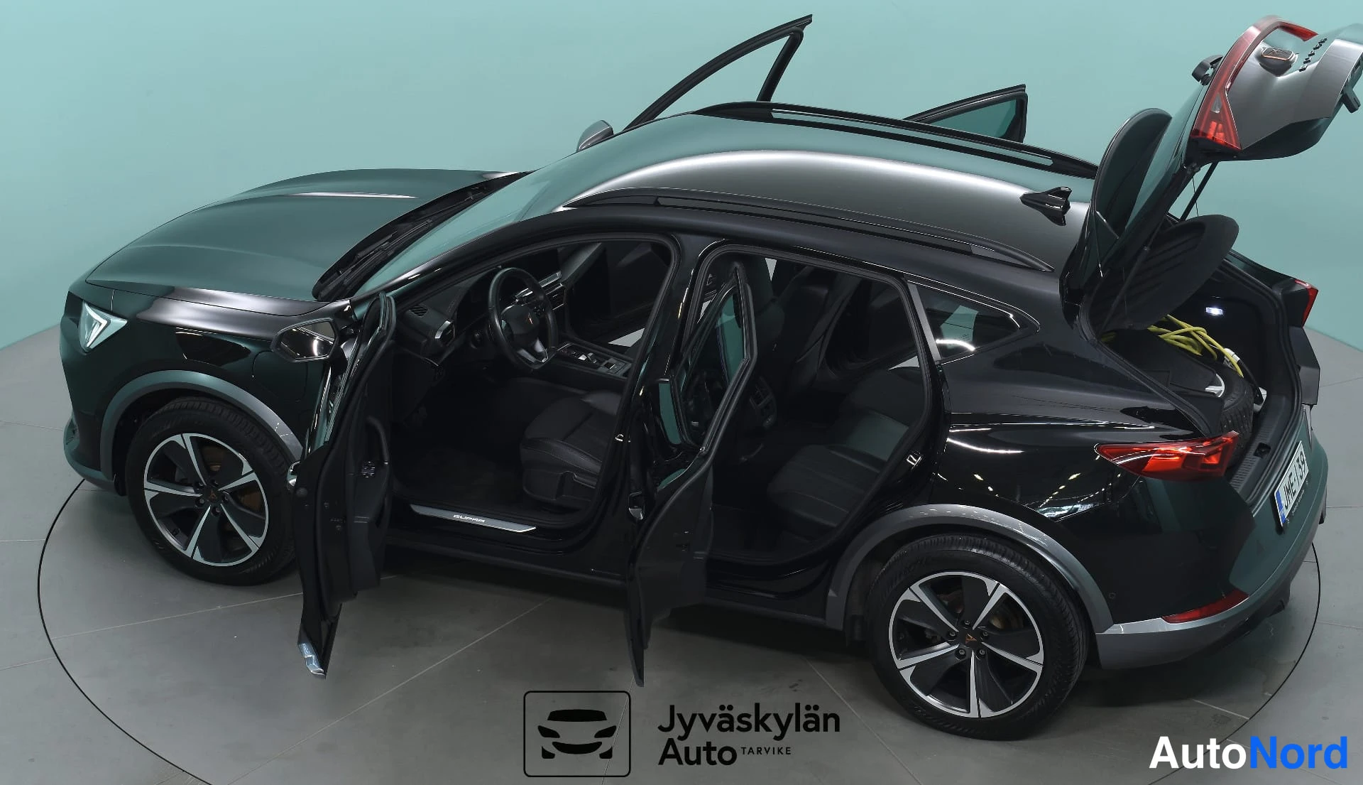 Black Cupra Formentor 2021, rear three-quarter, photo 10