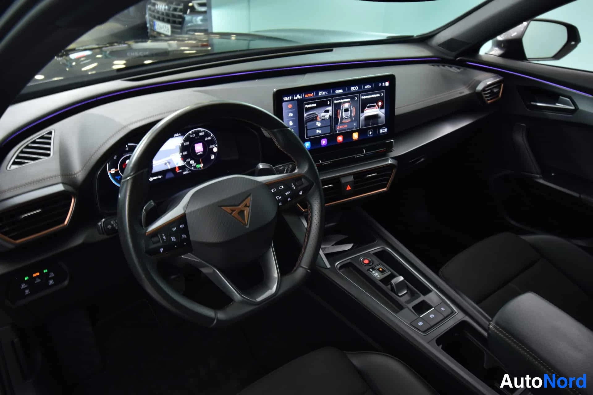 Black Cupra Formentor 2021, cockpit, photo 14