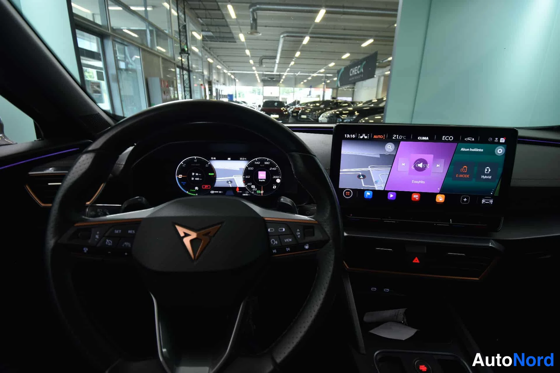 Black Cupra Formentor 2021, cockpit, photo 18