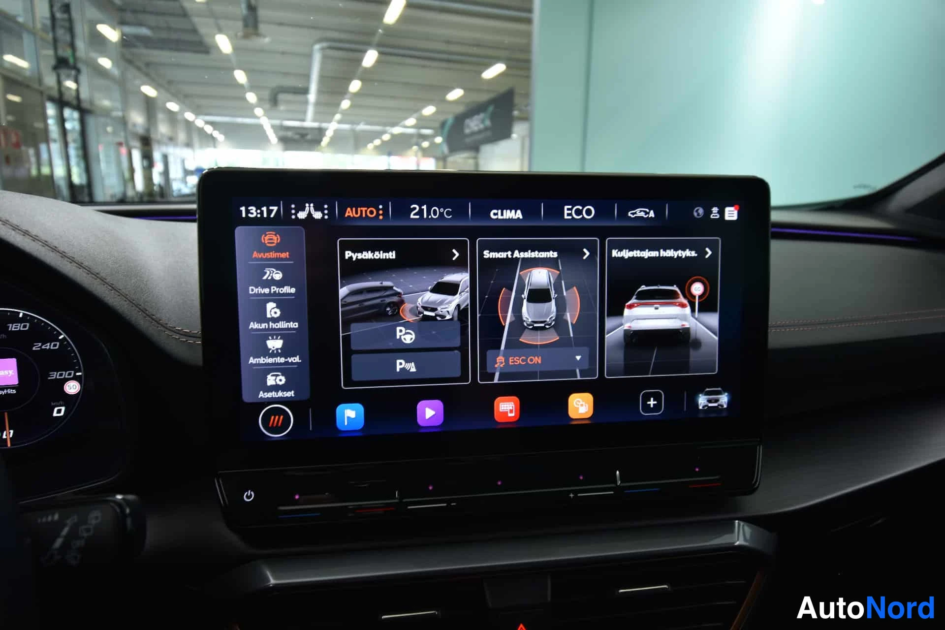 Black Cupra Formentor 2021, cockpit, photo 15