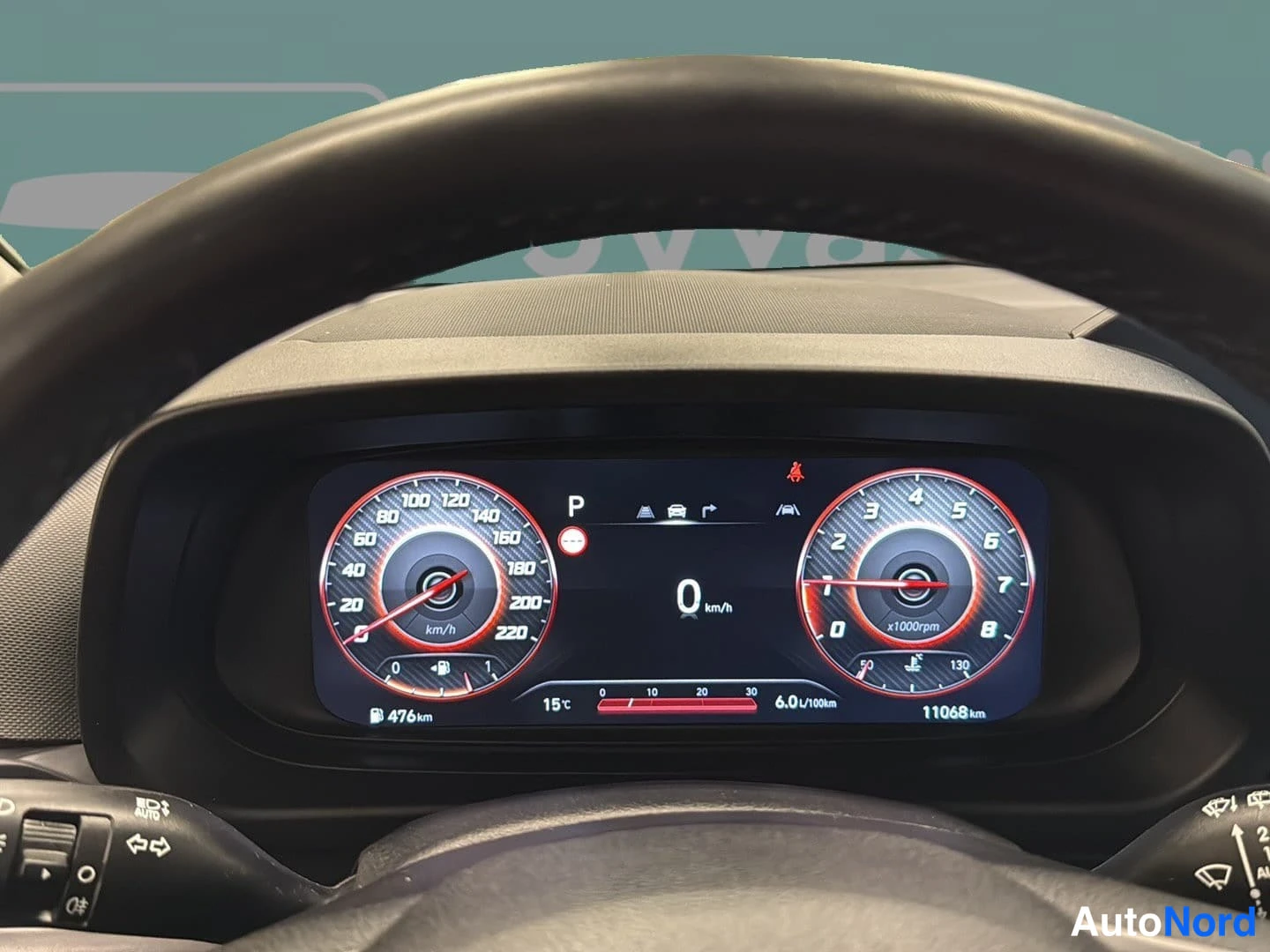 Blå Hyundai i20 2025, detalj, bild 20