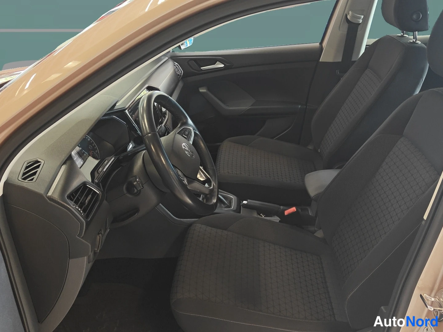Copper Volkswagen T-Cross 2021, front seats, photo 8