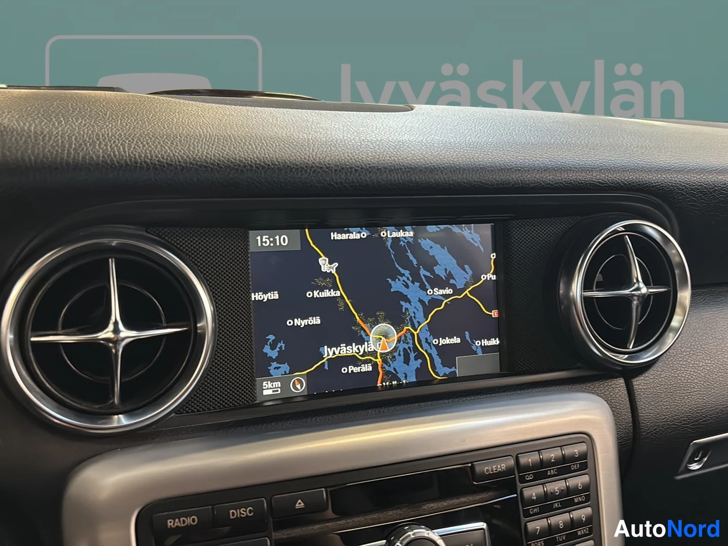 Black Mercedes-Benz SLK 2011, detail, photo 15
