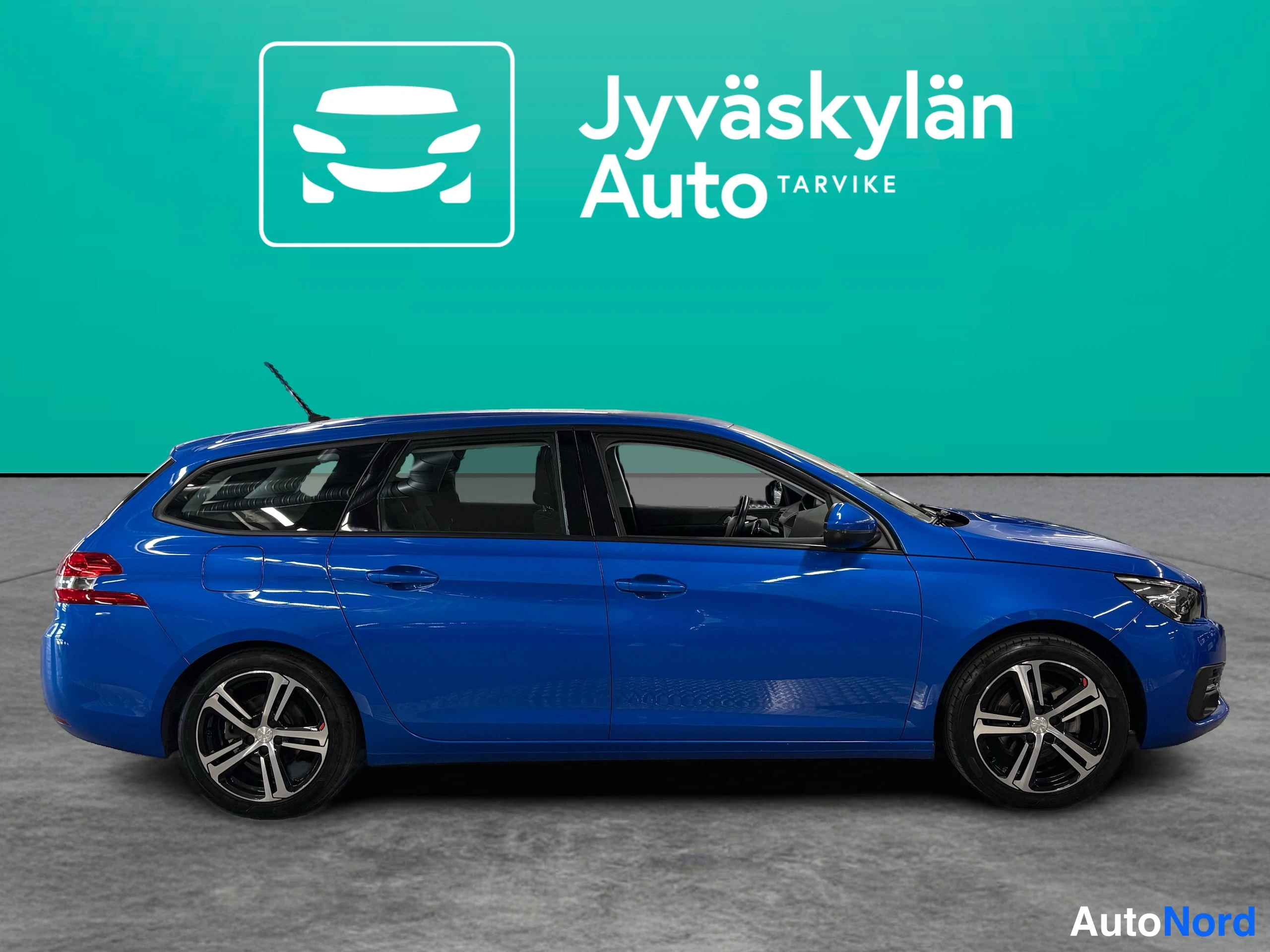 Sininen Peugeot 308 2020, takaviisto, kuva 14