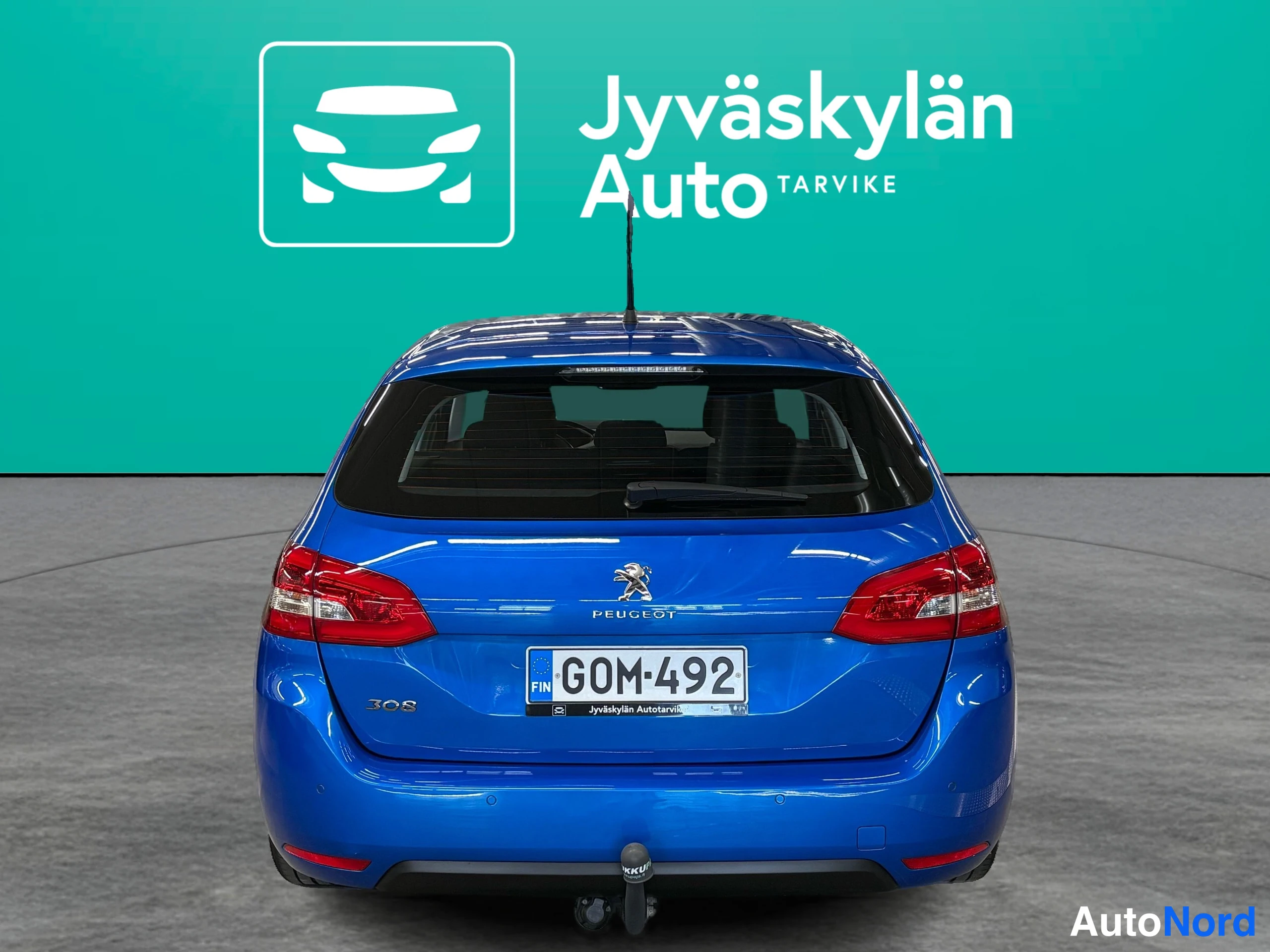 Sininen Peugeot 308 2020, takaa, kuva 16