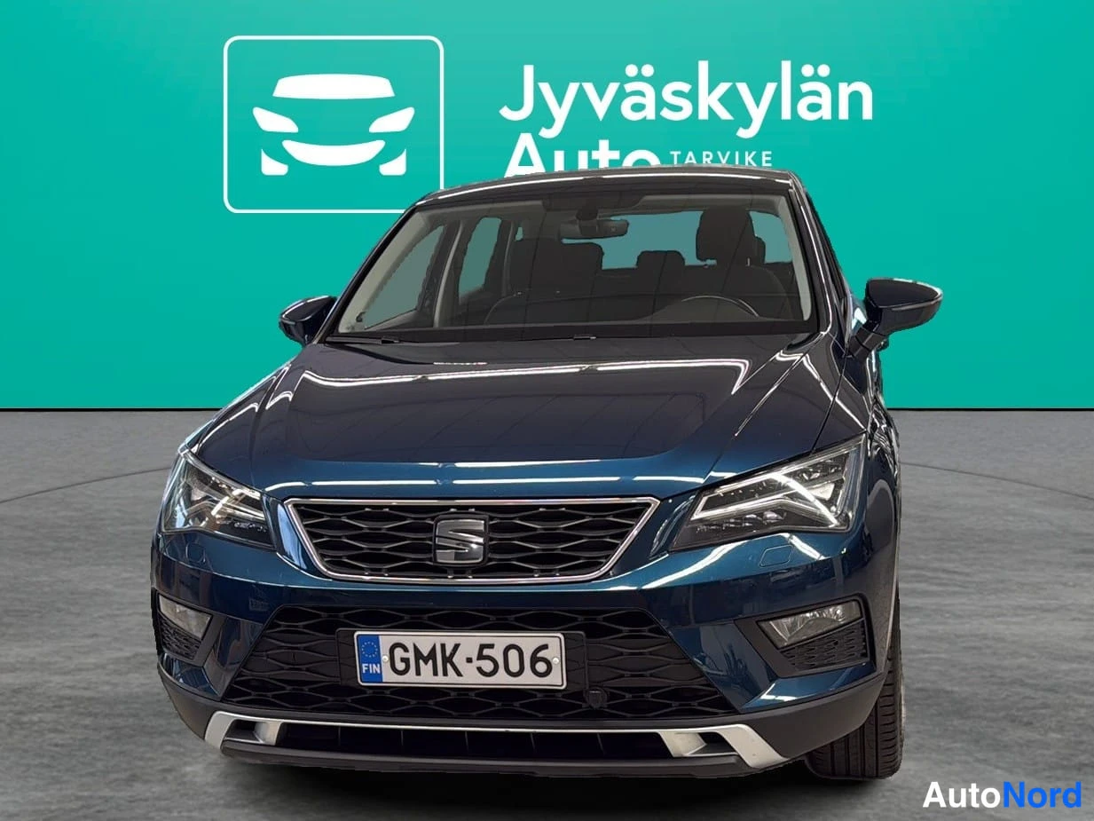 Sininen Seat Ateca 2017, edestä, kuva 3