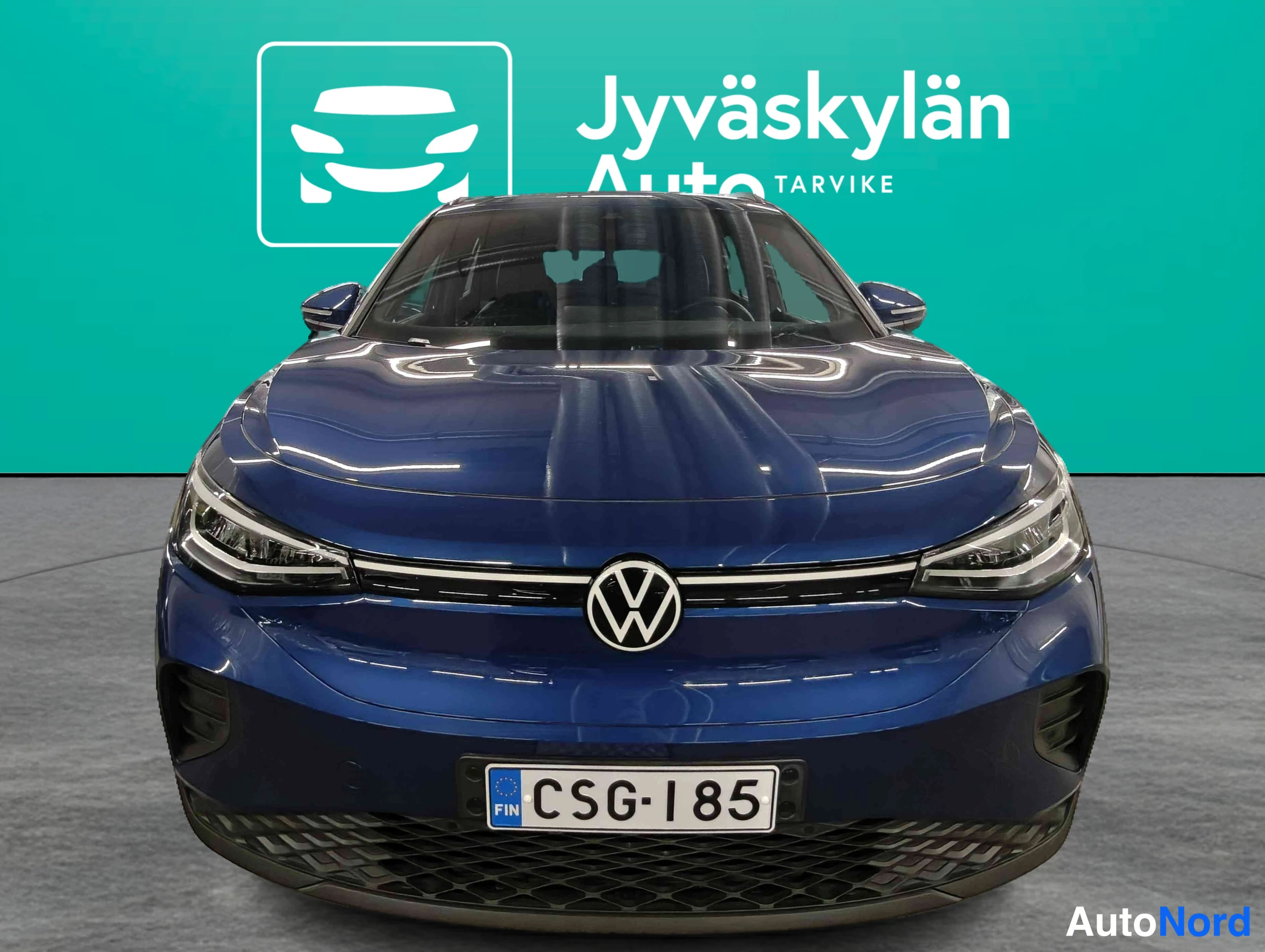 Sininen Volkswagen ID.4 2025, edestä, kuva 6