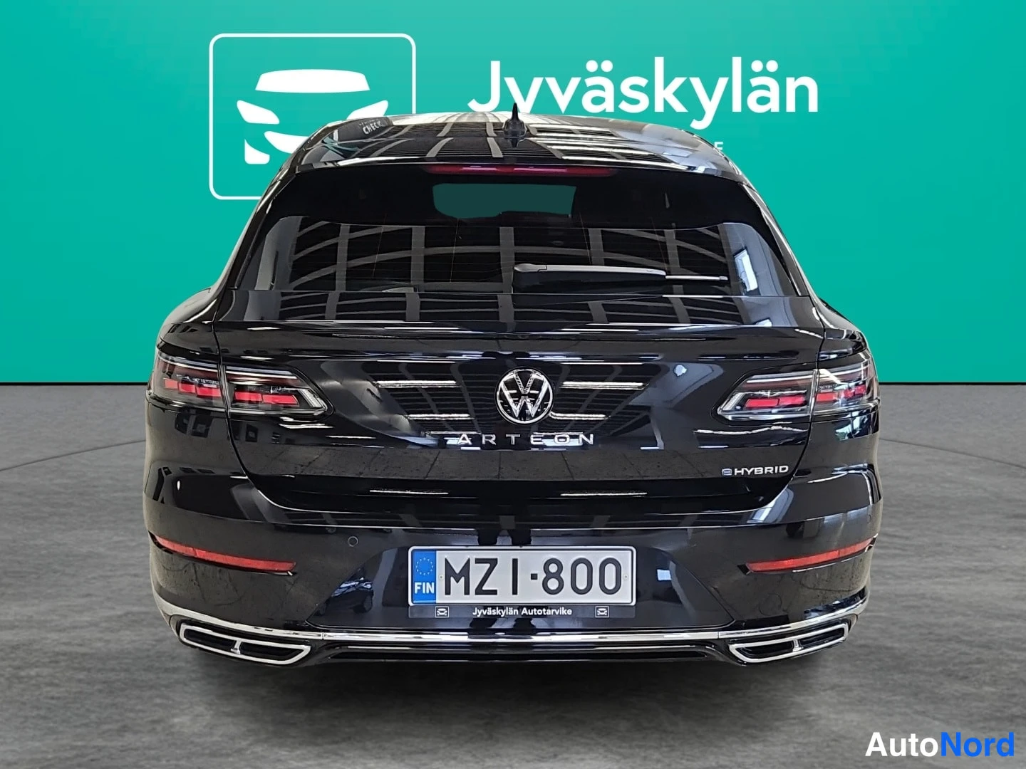 Musta Volkswagen Arteon 2021, takaa, kuva 6