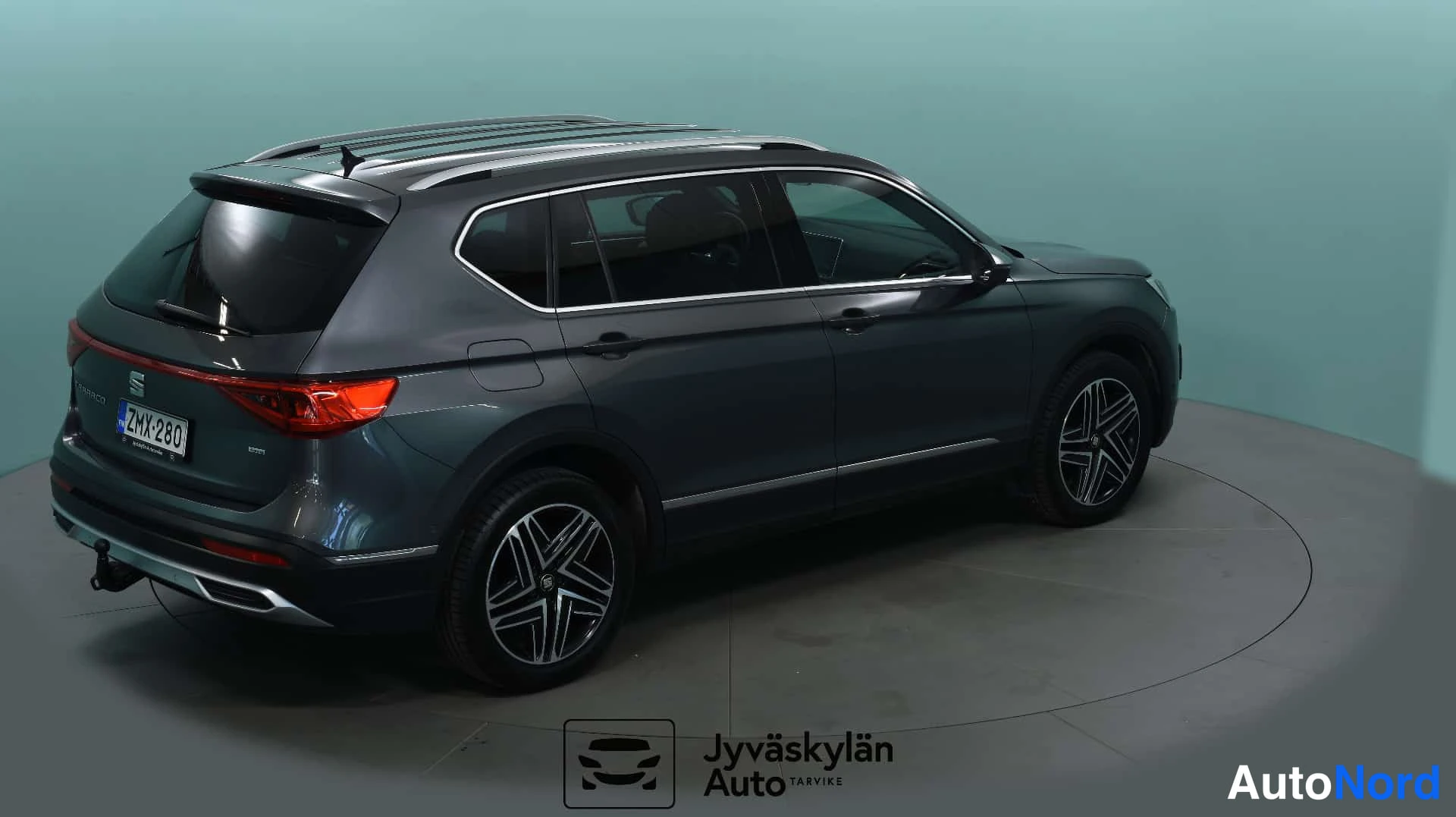 Harmaa Seat Tarraco 2020, takaviisto, kuva 7