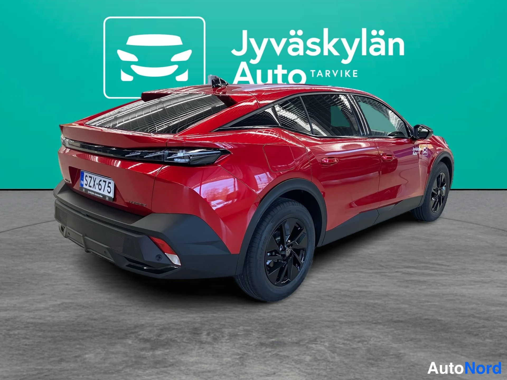 Punainen Peugeot 408 2026, takaviisto, kuva 3