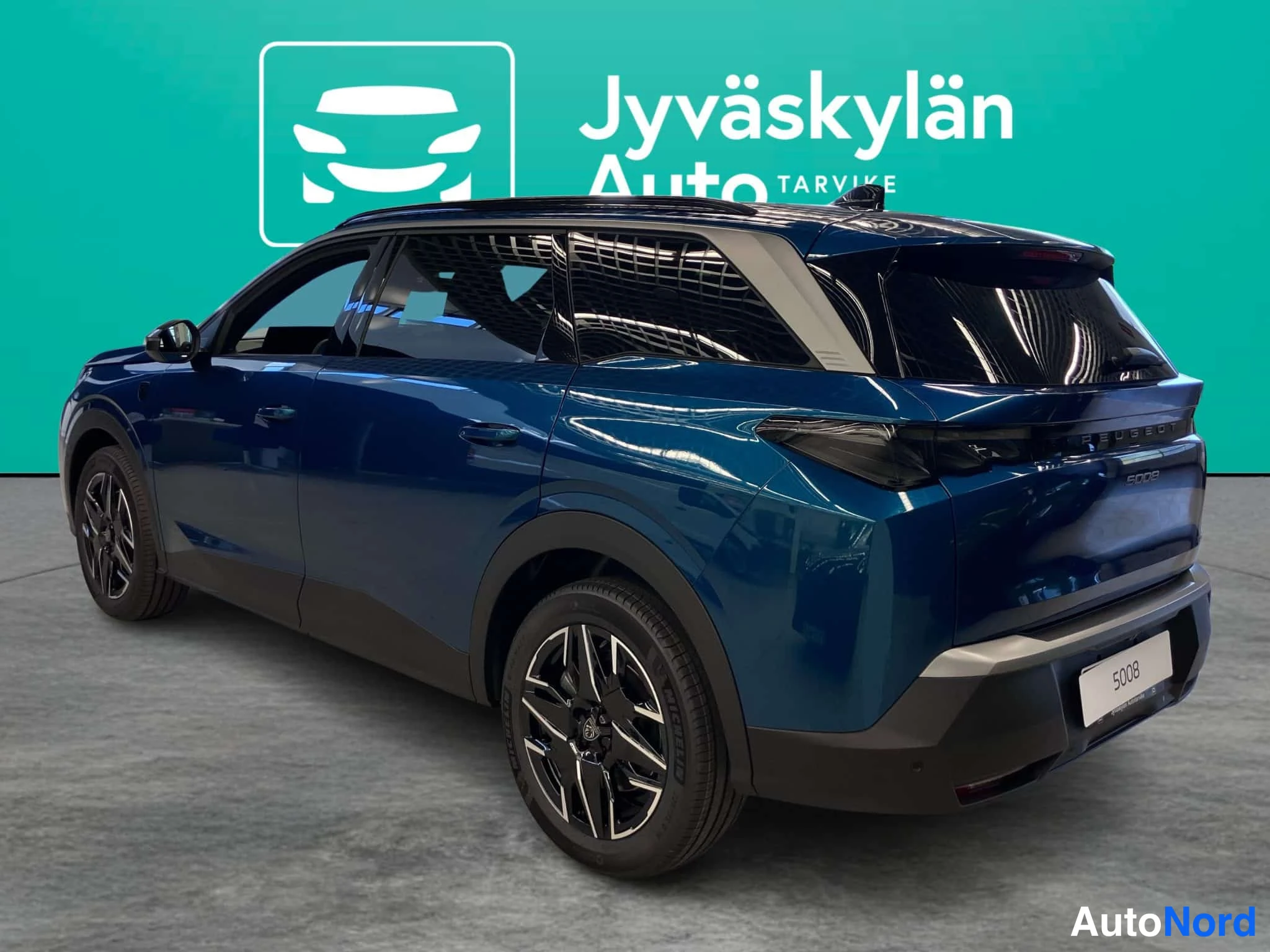 Sininen Peugeot 5008 2026, takaviisto, kuva 6