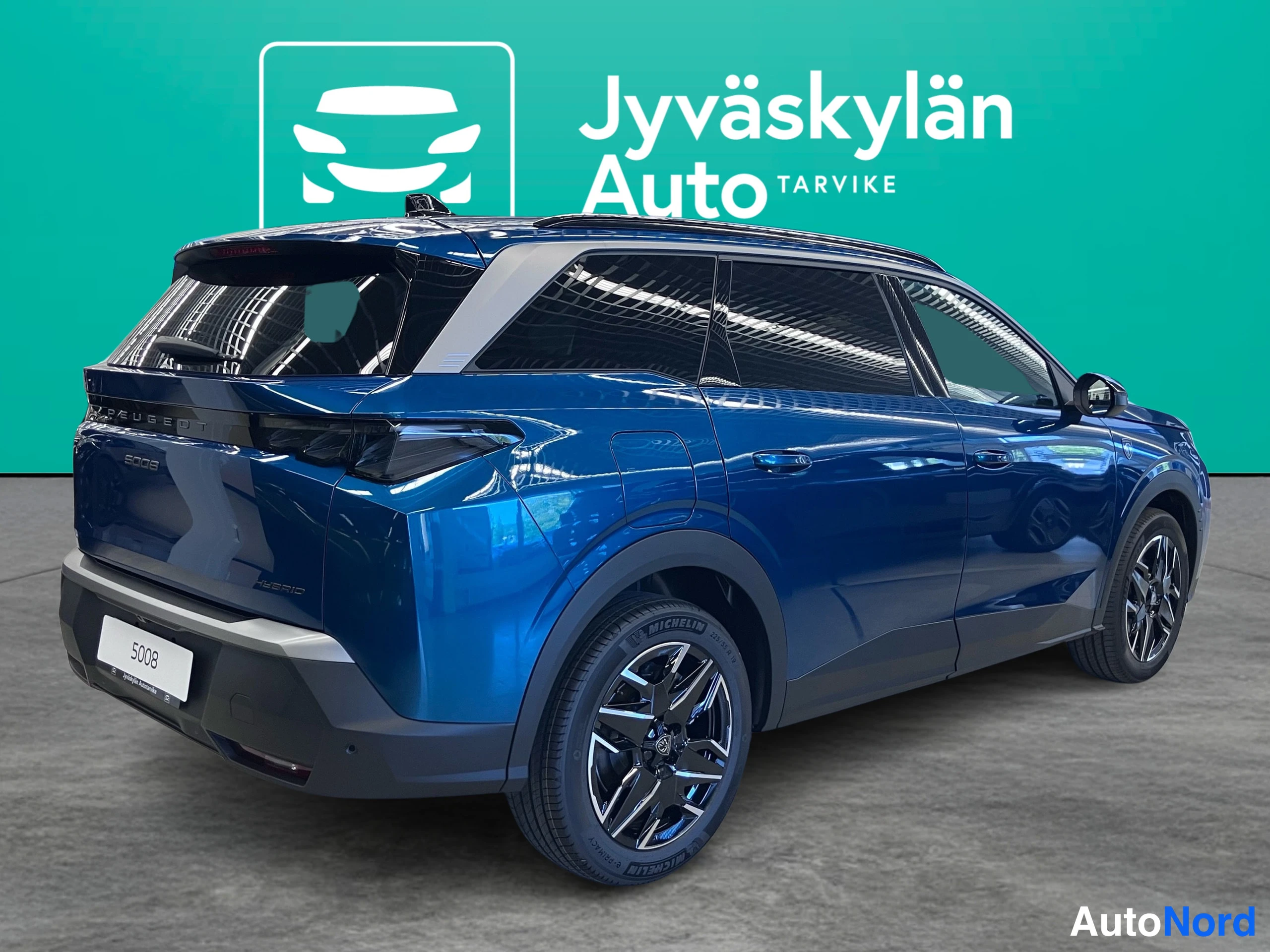 Sininen Peugeot 5008 2026, takaviisto, kuva 7