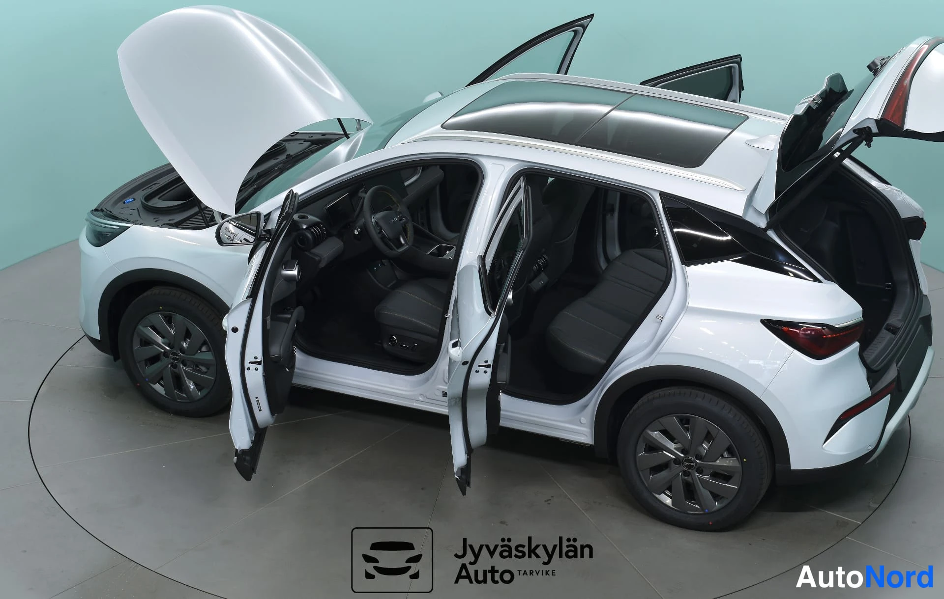 Valkoinen BYD Atto 3 2026, takaviisto, kuva 9