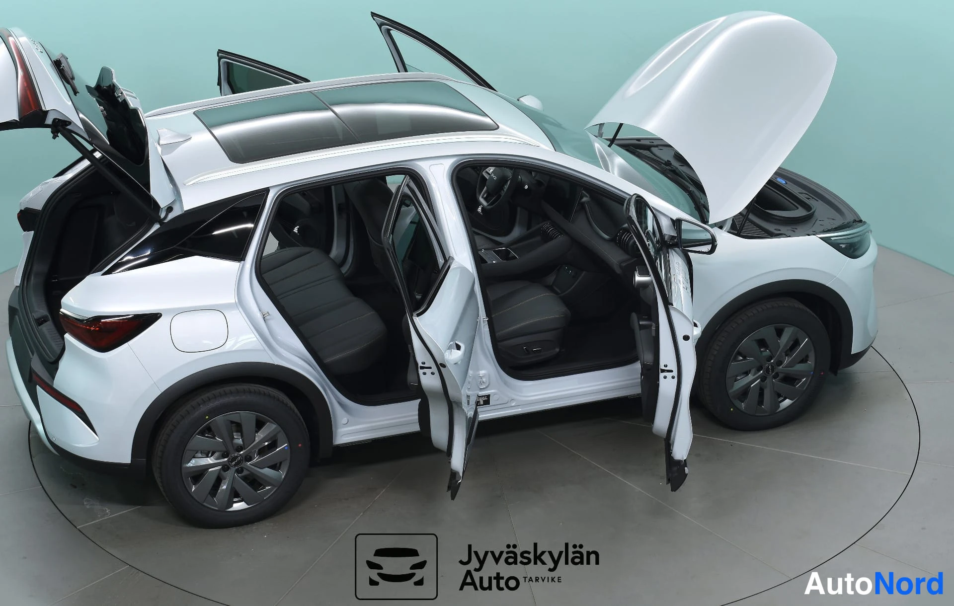 Valkoinen BYD Atto 3 2026, takaviisto, kuva 8