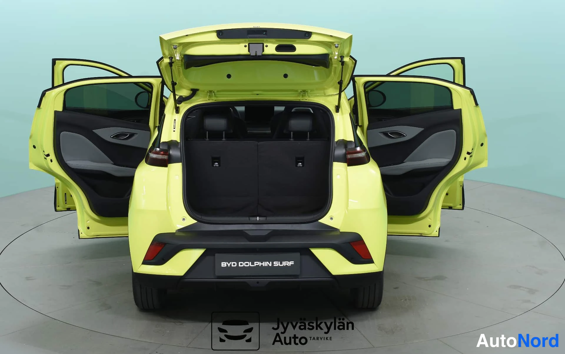 Vihreä BYD Dolphin Surf 2026, takaviisto, kuva 11
