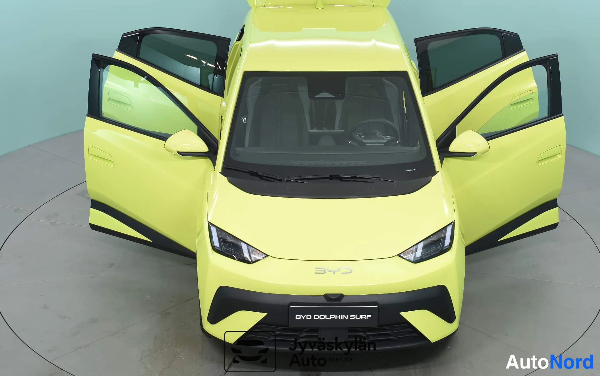 Vihreä BYD Dolphin Surf 2026, etuviisto, kuva 4