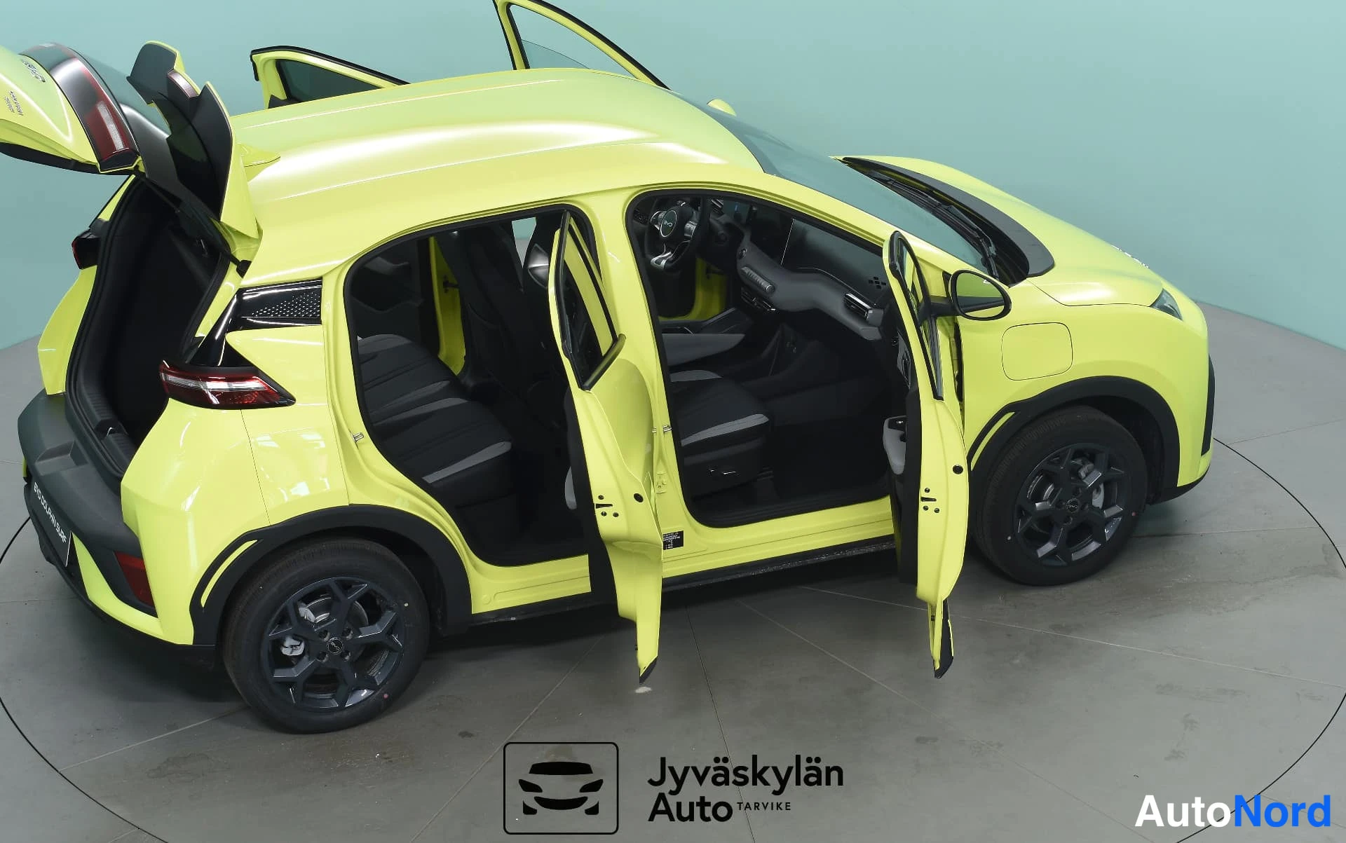 Vihreä BYD Dolphin Surf 2026, takaviisto, kuva 7