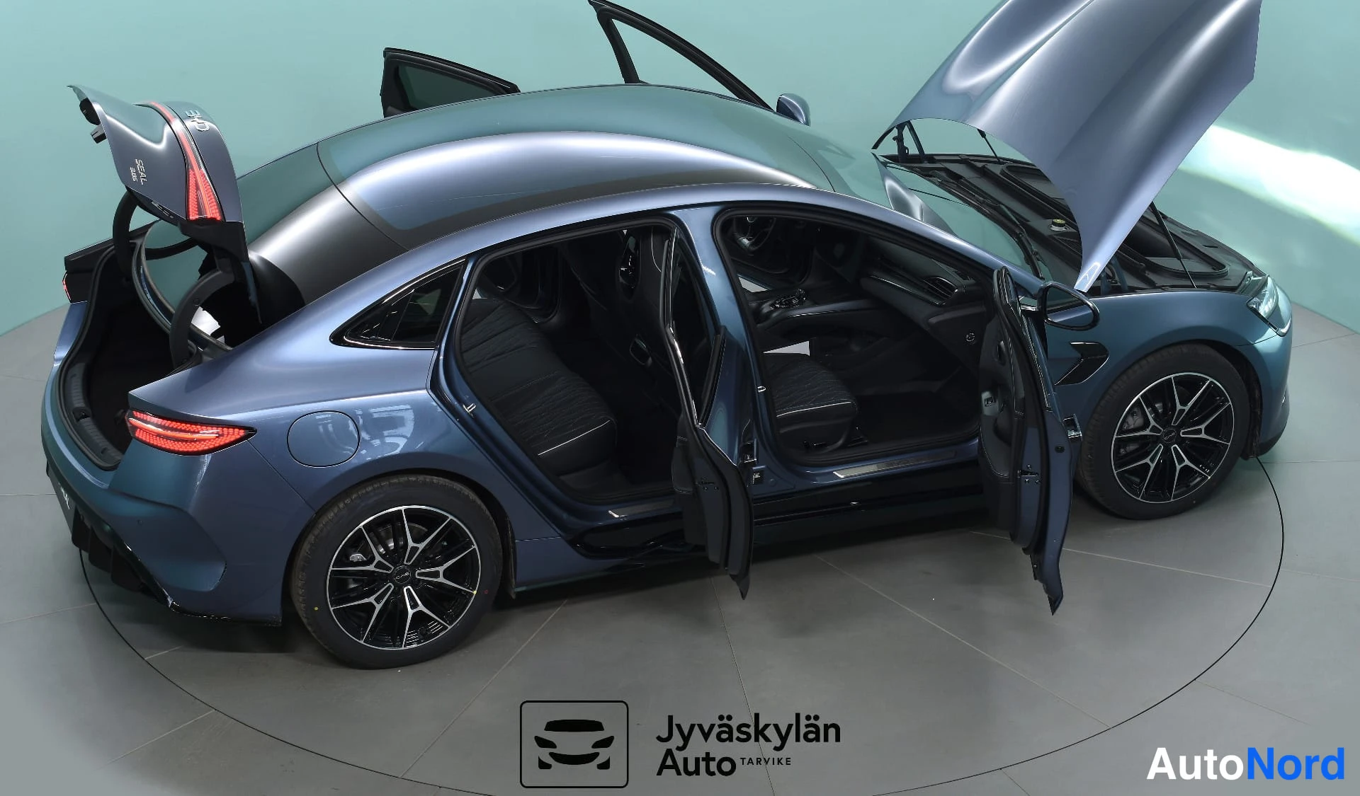 Harmaa BYD Seal 2026, takaviisto, kuva 8