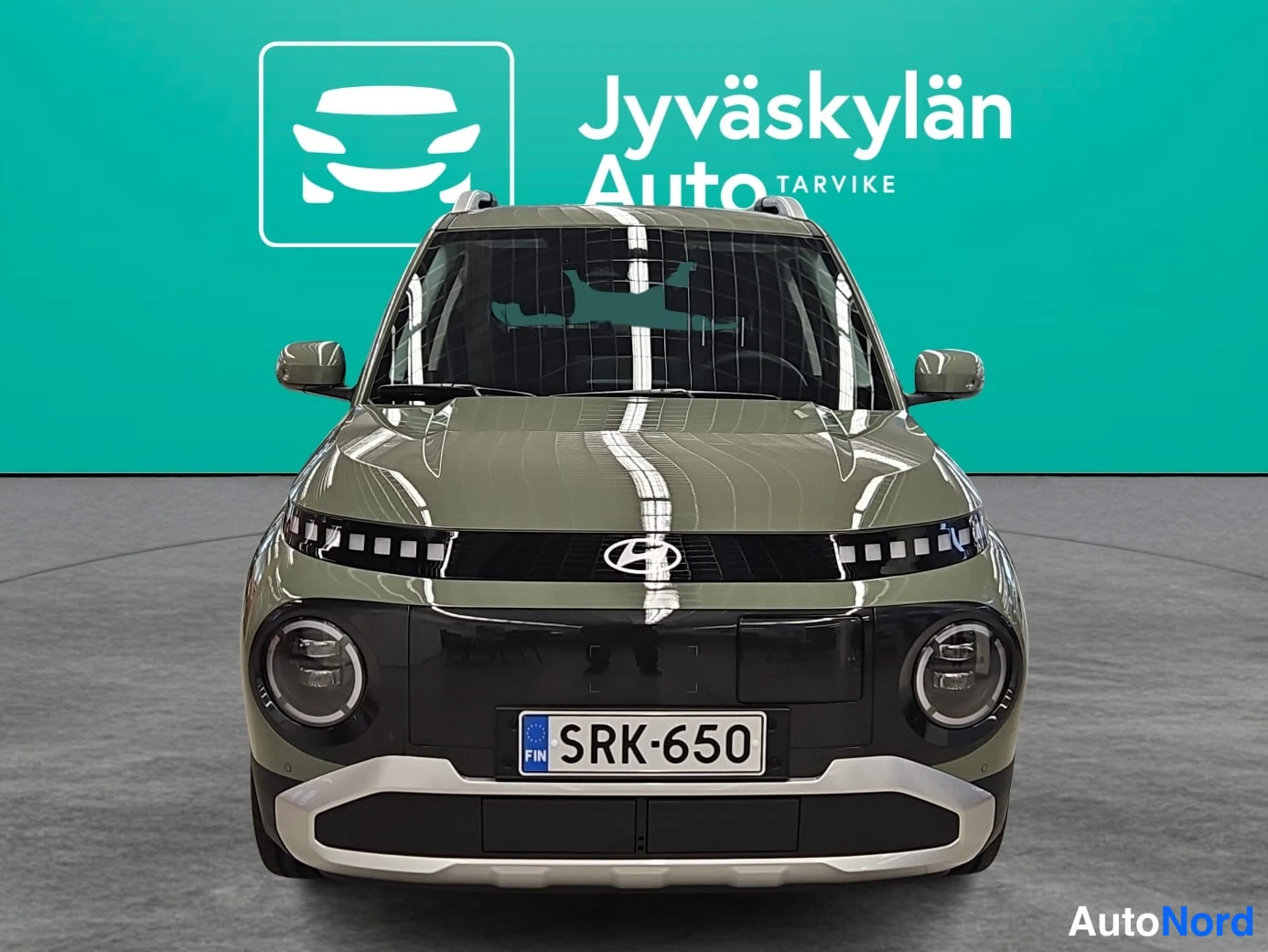 Vihreä Hyundai Inster 2026, edestä, kuva 4