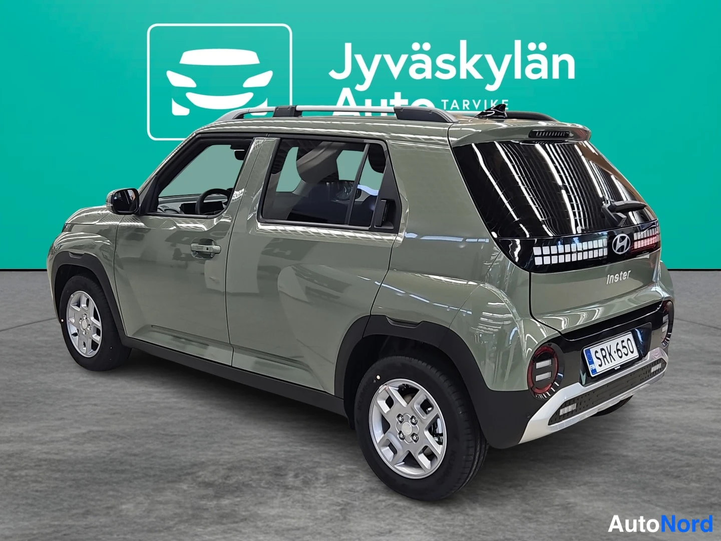 Vihreä Hyundai Inster 2026, takaviisto, kuva 7