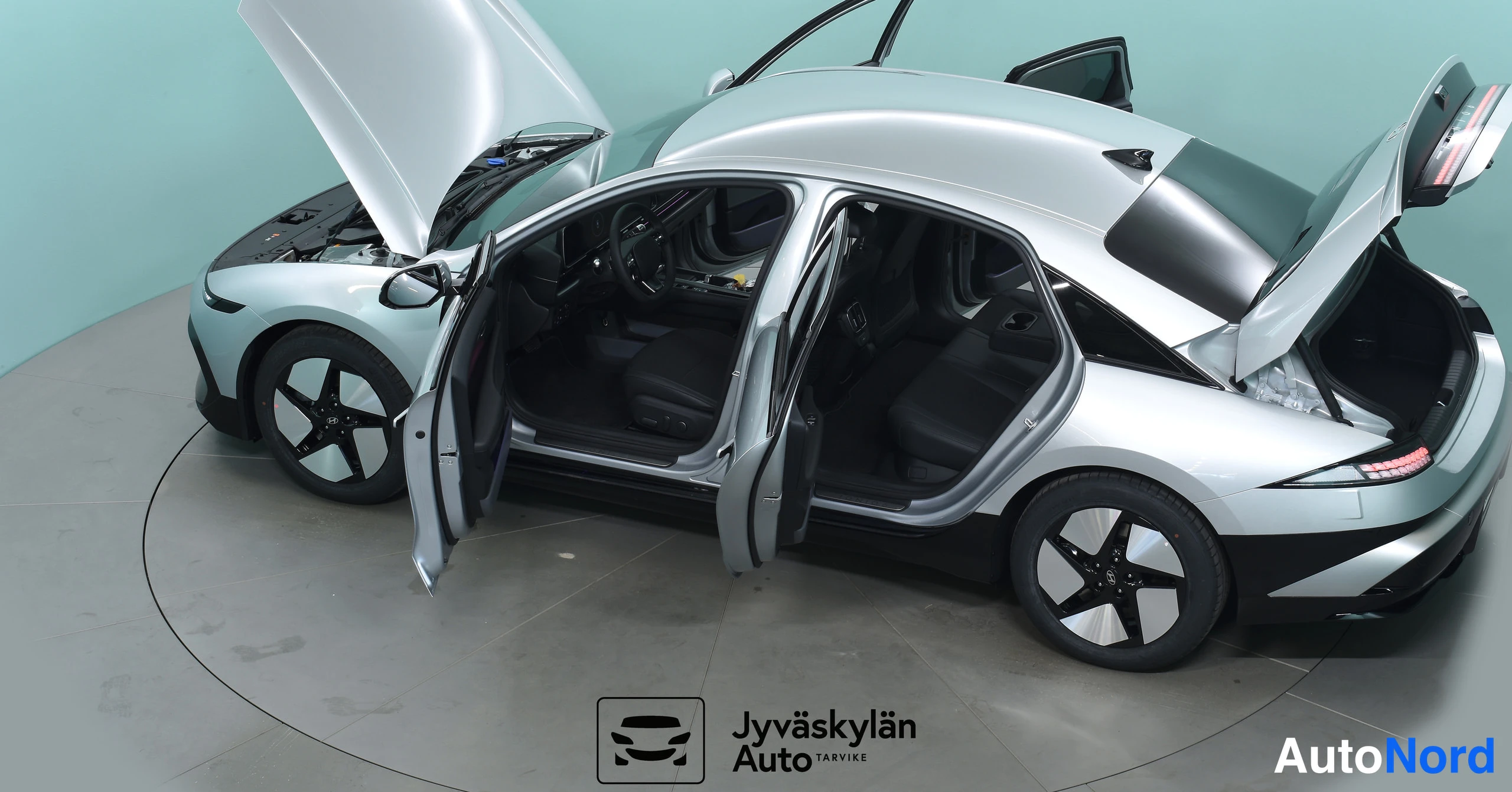 Harmaa Hyundai IONIQ 6 2026, takaviisto, kuva 11