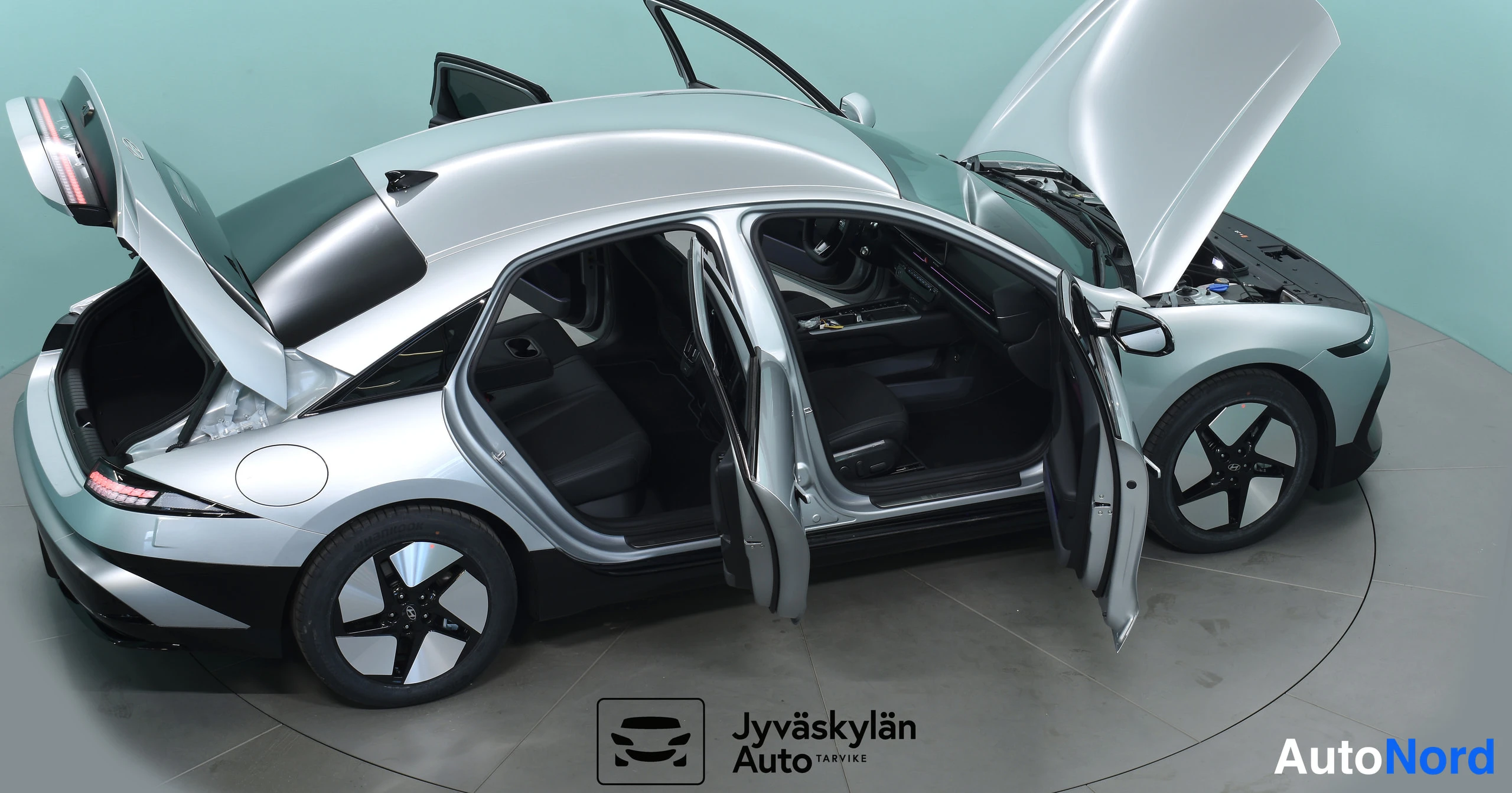 Harmaa Hyundai IONIQ 6 2026, takaviisto, kuva 14