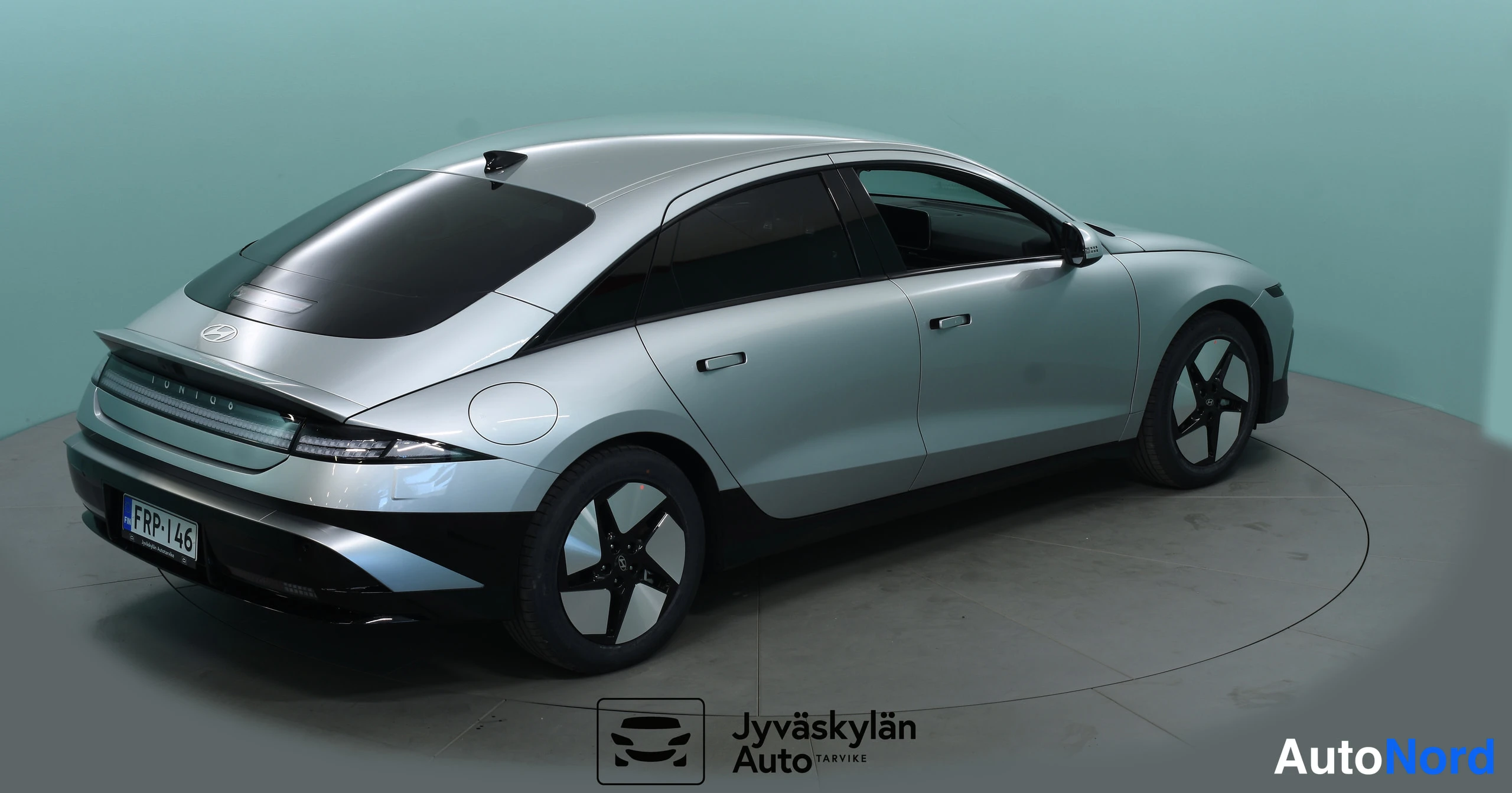 Harmaa Hyundai IONIQ 6 2026, takaviisto, kuva 17