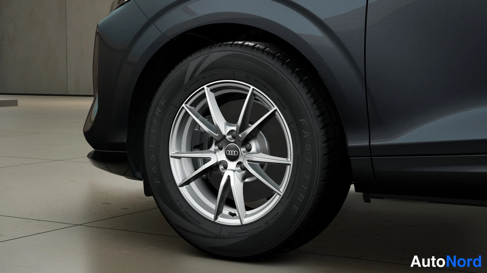 Grey Audi Q3 2026, detail, photo 9