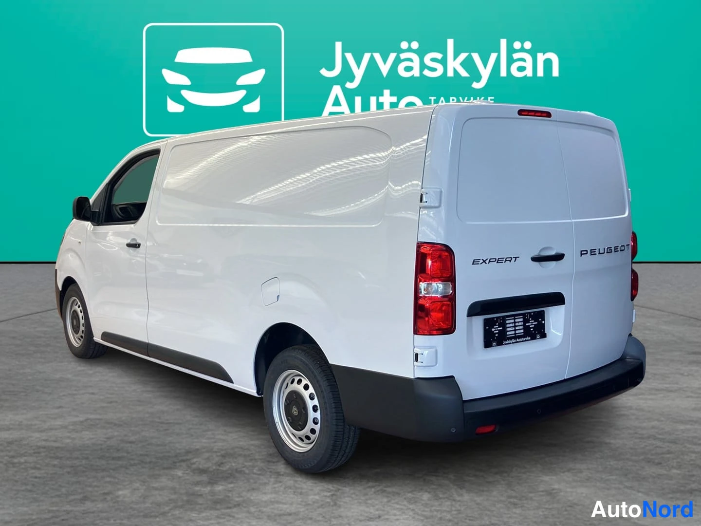 Valkoinen Peugeot Expert 2026, takaviisto, kuva 3