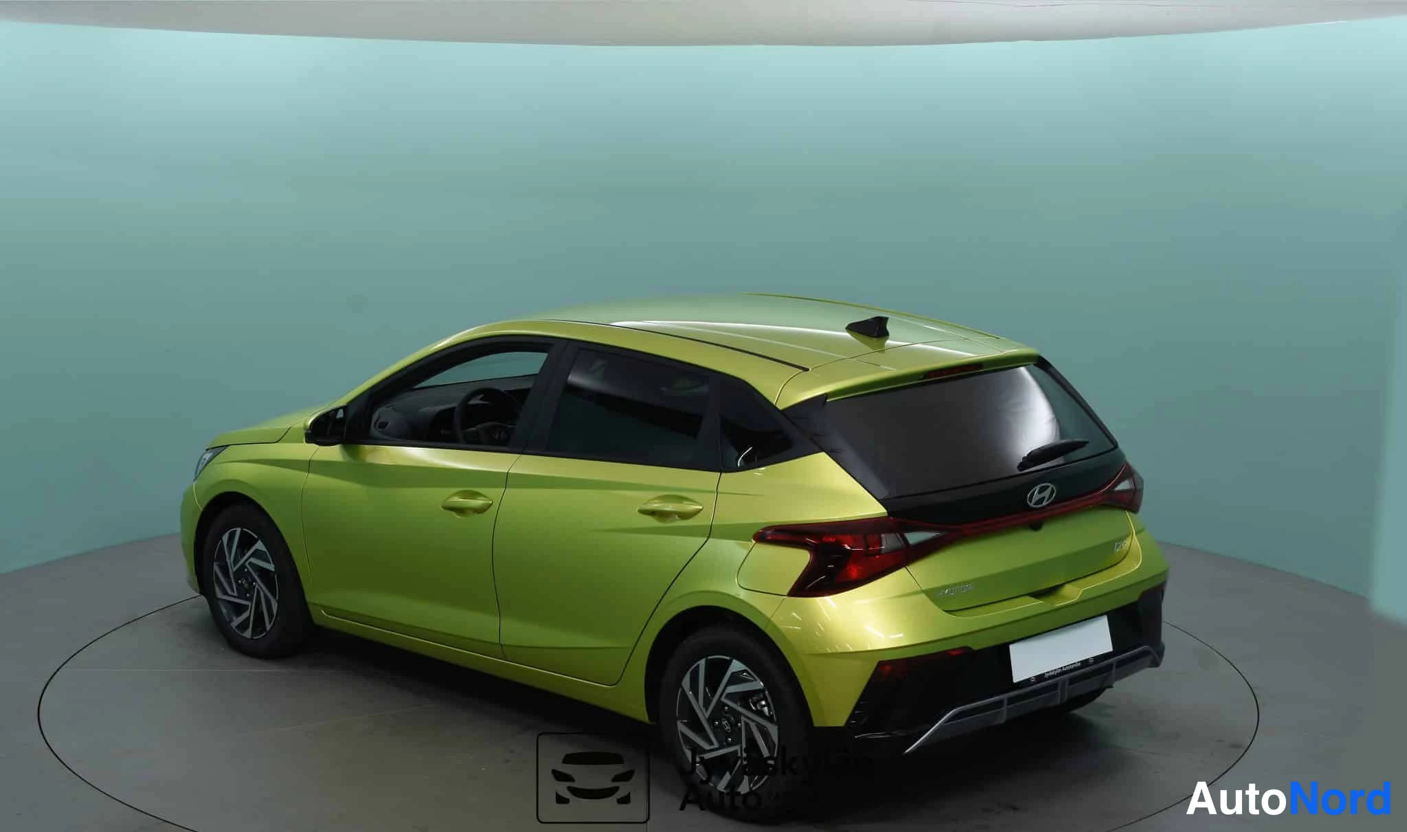 Yellow Hyundai i20 2026, rear three-quarter, photo 17