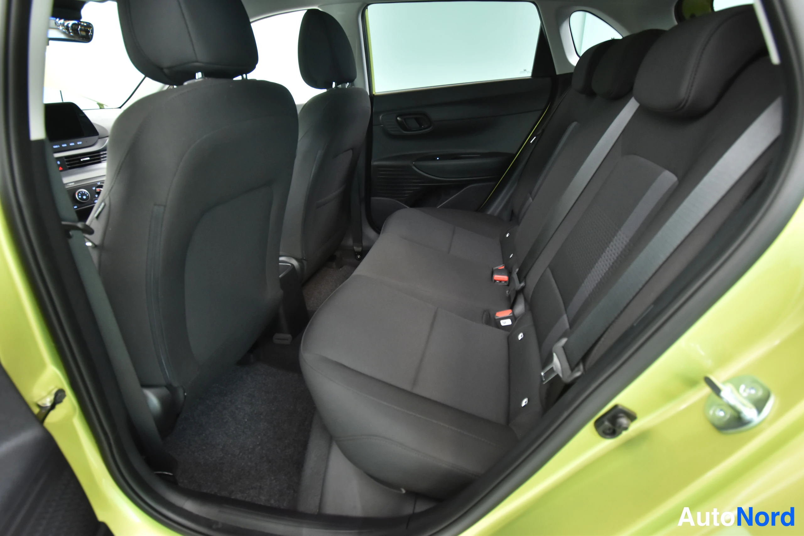 Yellow Hyundai i20 2026, rear seats, photo 30