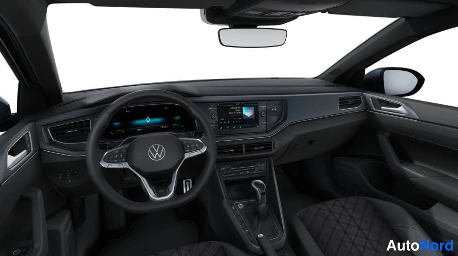 Harmaa Volkswagen Taigo 2026, ohjaamo, kuva 4