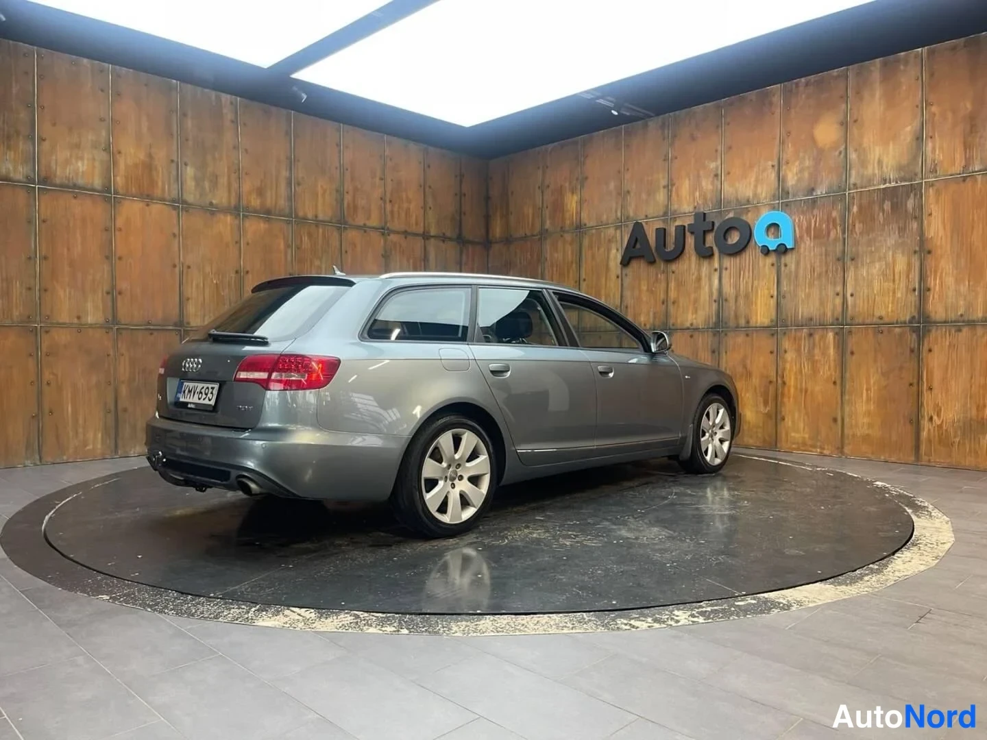 Harmaa Audi A6 2009, takaviisto, kuva 10