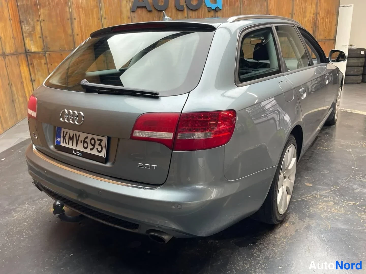 Harmaa Audi A6 2009, takaviisto, kuva 12