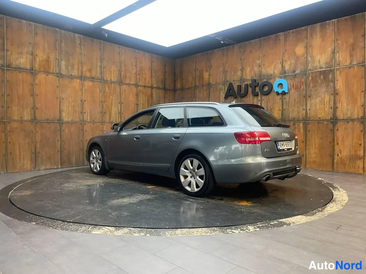 Harmaa Audi A6 2009, takaviisto, kuva 9