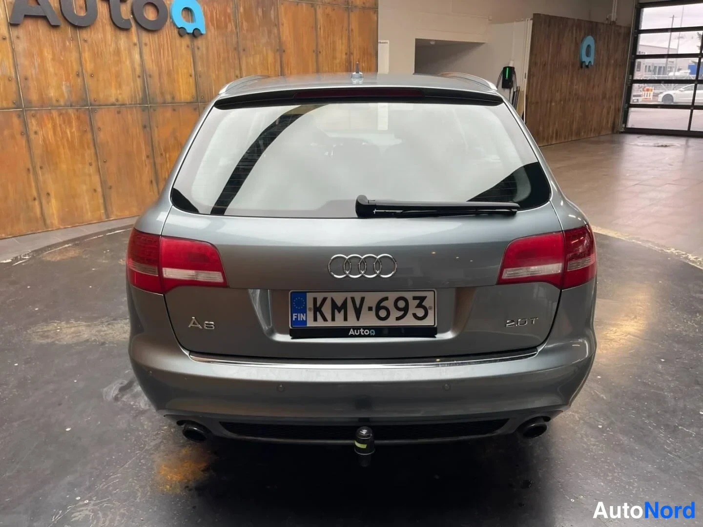 Harmaa Audi A6 2009, takaa, kuva 14