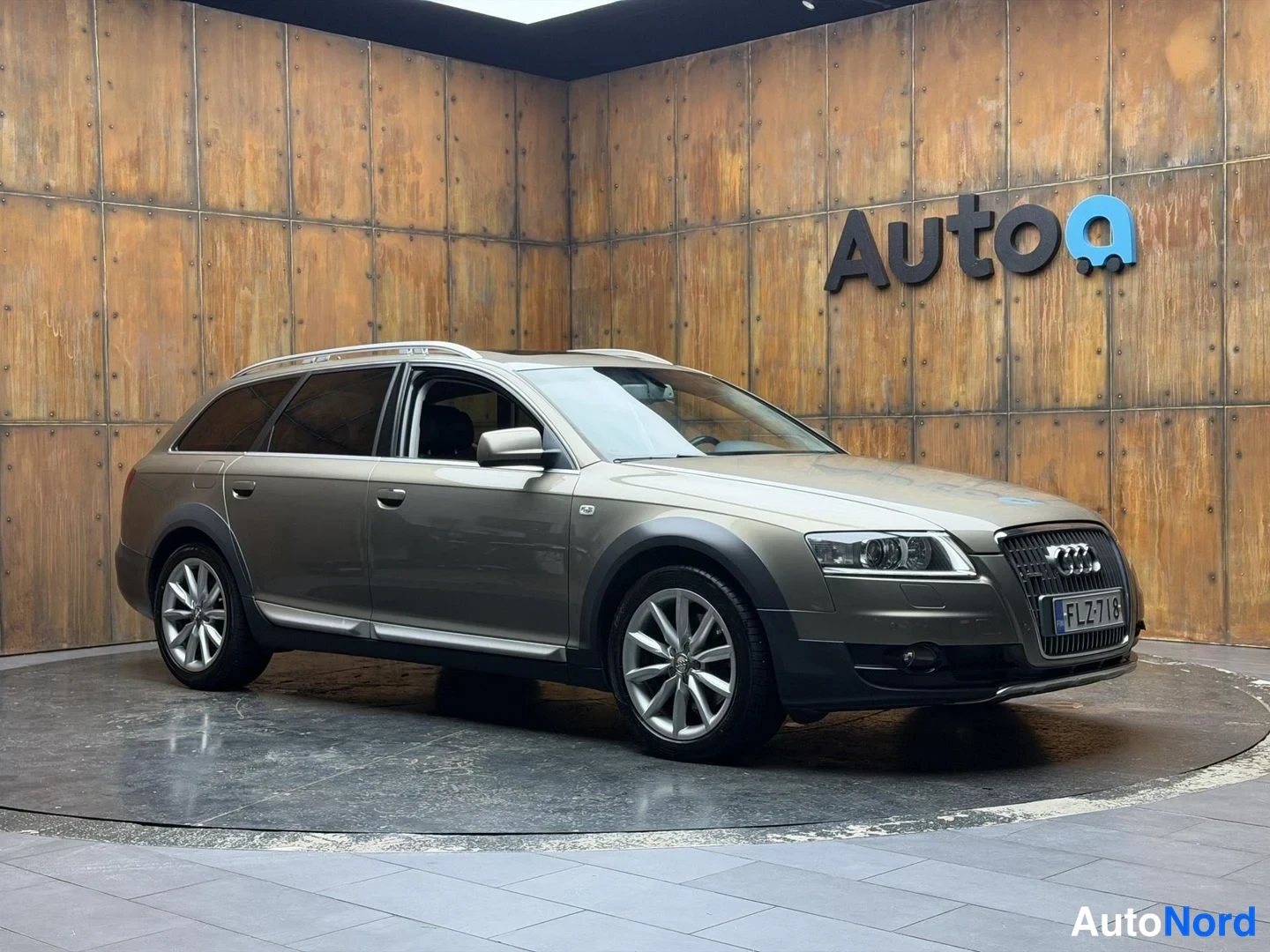 Beige Audi A6 allroad quattro 2007, etuviisto, keula oikealle, kuva 5